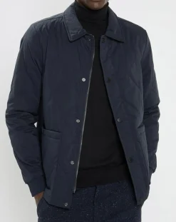 Veste matelassée bleu marine