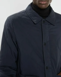 Veste matelassée bleu marine