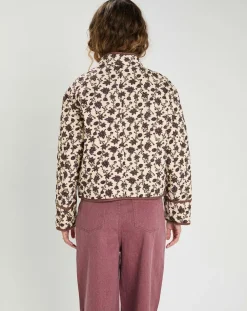 Veste matelassée Marina crème