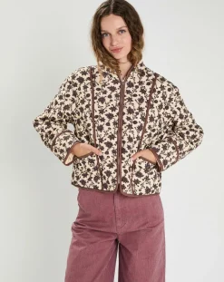 Veste matelassée Marina crème