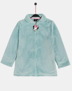 Veste polaire All Over Minnie turquoise