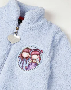 Veste polaire Le Duo bleue