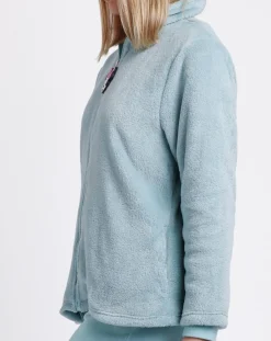 Veste polaire Minnie turquoise