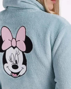 Veste polaire Minnie turquoise
