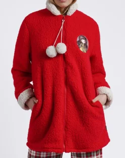 Veste polaire Santoro rouge