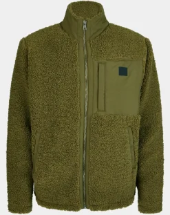 Veste Polaire zippée kaki