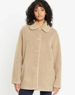 Veste réversible en Fausse Fourrure 309 Mont sabbia