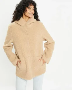 Veste réversible en Fausse Fourrure 358 Mont light camel