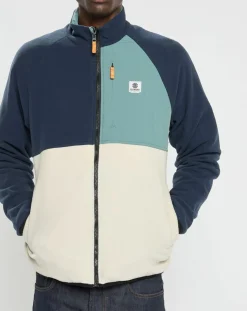 Veste Réversible Wolfe bleu/blanc