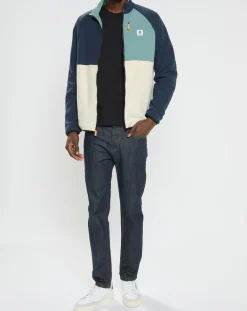 Veste Réversible Wolfe bleu/blanc