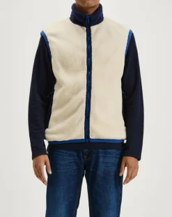 Veste sans manches Polaire Jarrod calcaire