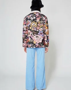 Veste Sherpa Carnaby noir/multicolore