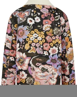 Veste Sherpa Carnaby noir/multicolore