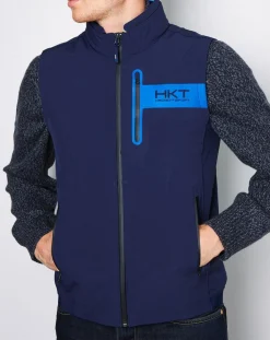 Veste Soft HKT Sport Performance bleu marine