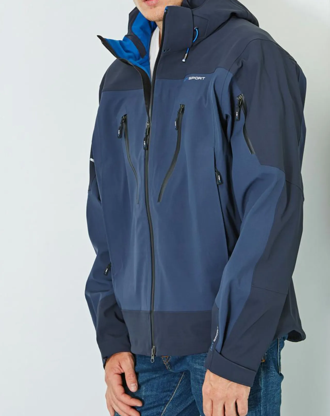 Veste Sport Rain HKT Sport Performance bleu marine