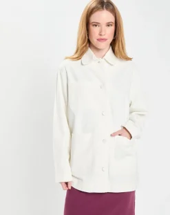 Veste Twill Coton Loom écrue