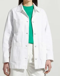 Veste Twill Coton Loom écrue