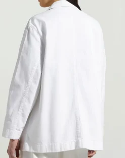 Veste Twill Coton Loom écrue