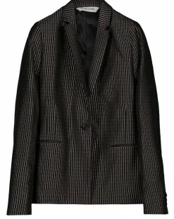 Veste Umami rayée noire