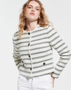 Veste Vincennes rayures