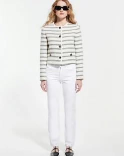 Veste Vincennes rayures