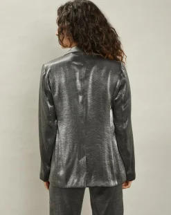 Veste Virna argentée