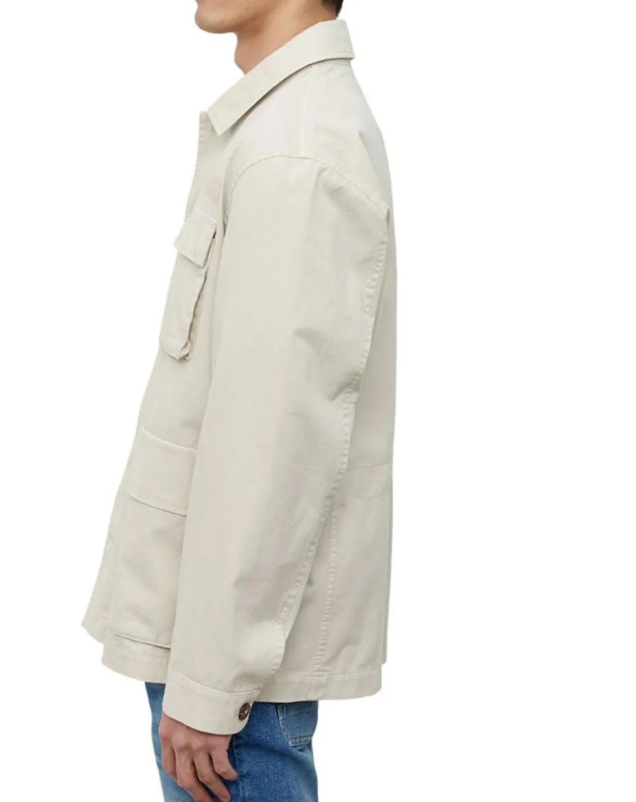 Veste Worker Poche Bout écrue