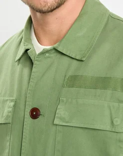 Veste Worker Poche Bout verte