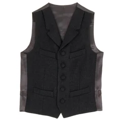 Veston en Laine mélangée noir